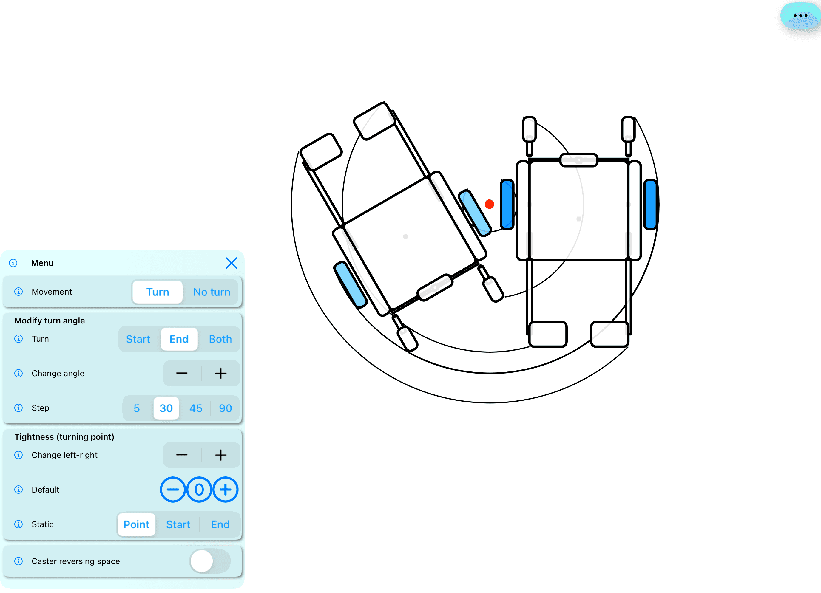 Mid-wheel drive wheelchair